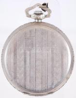 Langendorf svájci zsebóra másodpercmutatóval, duplasoros számlappal, különleges keskeny vázzal. Javí...