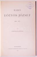 Ferenczi Zoltán: Báró Eötvös József. Budapest 1903. NyL kötésben.