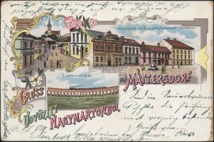 1899 Nagymarton litho