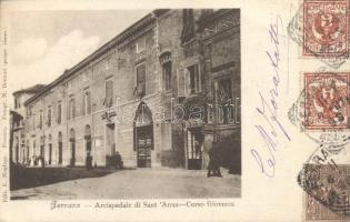 Ferrara Corso Giovecca, Arcispedale di St Anna