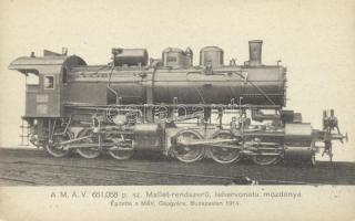 MÁV 651,058 Mallet locomotive