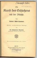 Schmudere-Maretsch: Die Kunst des Schiesens mit der Büchse. Berlin 1912. Sok képpel