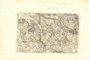 1730 körül: Gabriel Bodenehr metszete Georg Christian Kilian jelzéssel: Gyula látképe. Rézmetszet. M...