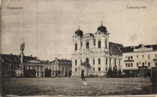 Temesvár Losonczy square (small tear)
