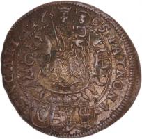 1705C-H C-$ 3Kr Ag "I. József" Pozsony (1.86g) T:2
Hungary 1705C-H C-$ 3 Kreuzer Ag "...
