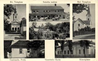 Tápiószele Községháza, Szántha malom, posta