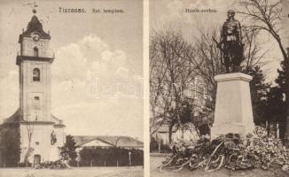 Tiszasas Református templom, Hősök szobra