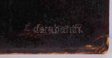 Edvi Illés Aladár (1870-1958): Boci fej. Olaj, farost, jelzett, 45×30 cm