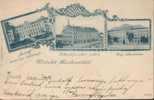 Kecskemét Rudolf laktanya, Jogi Akadémia, Takarékpénztár (Rb)