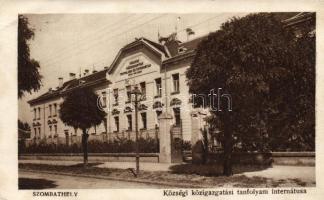 Szombathely Közigazgatási tanfolyam internátusa