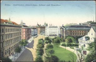 Brno, Theater, Artists' House, customs office, apiary (EK)