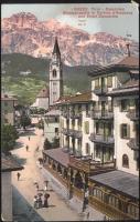 Cortina d'Ampezzo, Hotel Concordia, Dolomites (small tear)