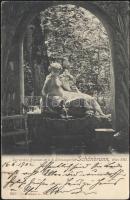 Vienna 5 db régi képeslap / 5 pieces postcards, Parliament, Kärntner street, Schönbrunn