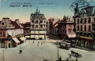 Nagyvárad Bémer square, tram