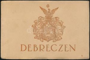 Debrecen - régi képeslapfüzet 6 lappal