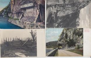 8 db régi városképes lap Erdélyből