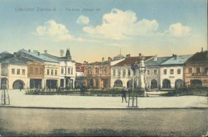 Zsolna Franz Joseph square, shops