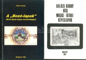 3 db képeslapokkal foglalkozó szakirodalmi könyv: Erős László: Képeslapok könyve. Bukarest, 1985, Kr...