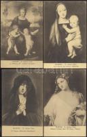 95 db régi, olasz művészlap, mind használatlan