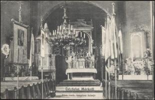 Mérk római katolikus templom belseje