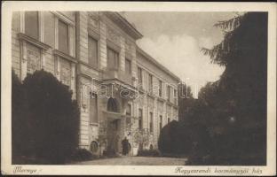 Mernye Kegyesrendi kormányzóház (EK)