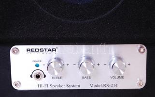 Redstar RS-214 hangfal / 
Hi-Fi Speaker System, 27x21x17cm