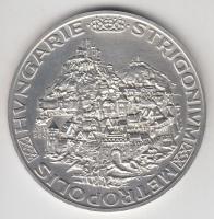 Peternák Gusztáv (1928-) 1988. "MÉE Budapest / Hungarie Strigonium Metropolis" Ag(0.800)/25,3g emlékérem (42,5mm) T:1