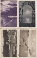 10 db régi, balatoni képeslap