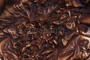 Tőrös Gábor (1934-): Druidák 1983. Bronz, jelzett, m:70 cm, h:43 cm, s:51 kg!!/ Gábor Tőrös from Tra...