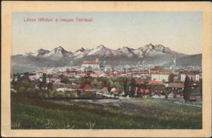 Lőcse with Tatra