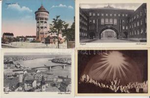 Szeged - 10 db régi képeslap