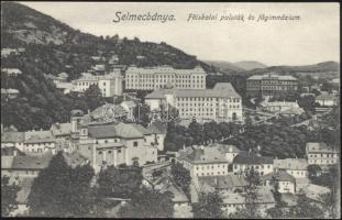 Selmecbánya palaces of college and high school