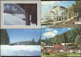 99 db modern, külföldi városképes lap