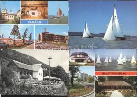 99 db modern, balatoni képeslap