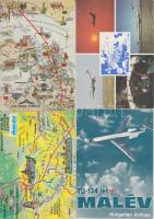 4 db MALÉV motívumlap