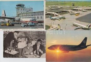 4 db modern, repülős motívumlap