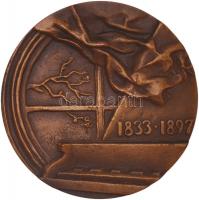 Szovjetunió 1986. "Johannes Brahms 1833-1897" német zeneszerző Br emlékérem (60mm) szignó:...