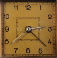 Naptáras óra, nem működik, 14×14×5 cm