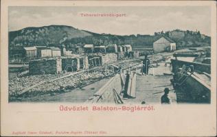 Balatonboglár teherkirakodó part (ázott / wet damage)