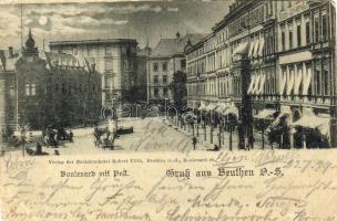 1899 Beuthen mit Post