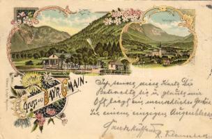 1899 Bayr. Gmain Litho