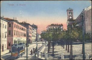 Trieste Church of St. James, tram (EK)