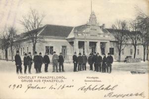 Ferenchalom, Franzfeld town hall (wet damage)