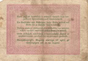 1848. 5Ft "Kossuth bankó" piros T:III