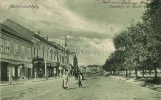 Marosvásárhely Széchenyi square, the shop of Dénes Székely (fl)