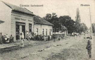 Szobránc main street, cooperative