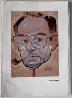 Kallus László: Karikatúra-sorozat, 37db nyomat, 29x20cm