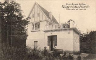 Varasdteplic Elektrische Anlage