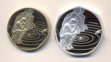 1999. 2000Ft Ag + 2000. 200Ft "A 2000. évforduló" pár T:PP