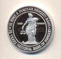 1999. 75Ft Ag "75 éves az MNB" T:PP Csak 4500db!